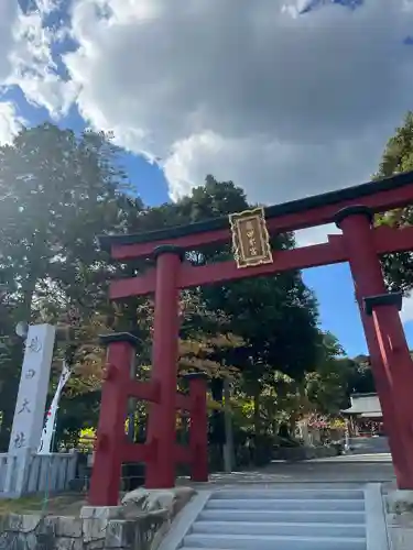 龍田大社の鳥居