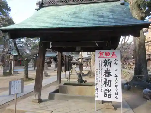那古野神社の手水舎