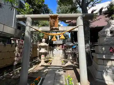 高円寺氷川神社の鳥居