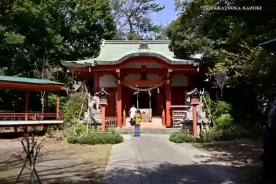 自由が丘熊野神社の本殿・本堂