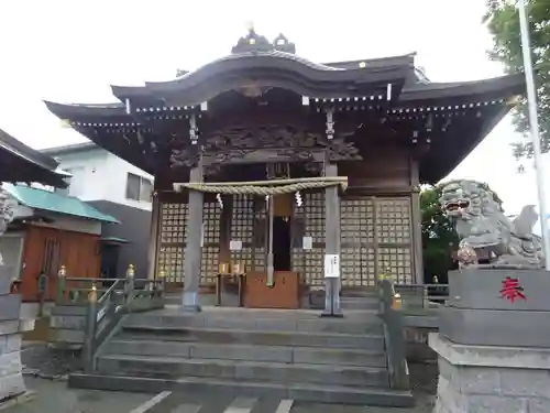 有馬神明神社の本殿・本堂