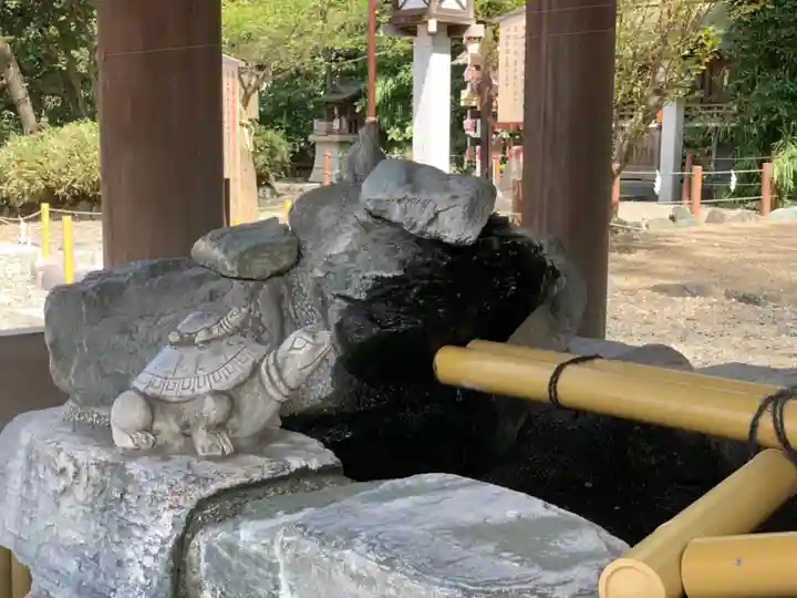 櫻木神社の手水舎