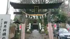 南沢氷川神社の鳥居