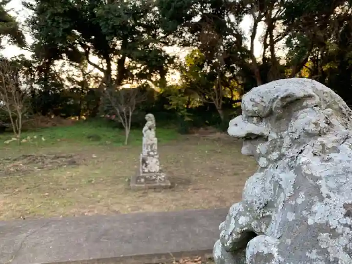 長尾神社の狛犬