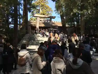 伊勢神宮内宮(皇大神宮)の鳥居