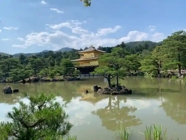 鹿苑寺(金閣寺)の庭園