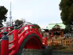 亀戸天神社の庭園