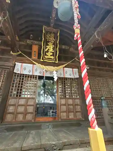 阿邪訶根神社の本殿・本堂