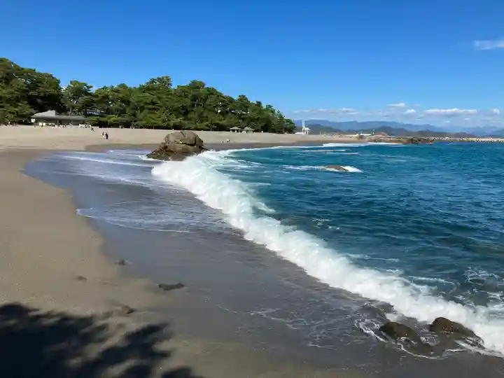 海津見神社(桂浜龍王宮)の景色