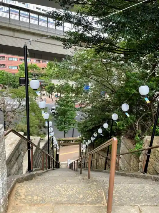 上目黒氷川神社の景色
