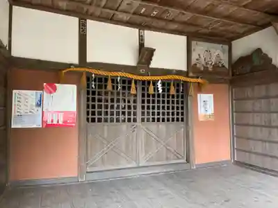 十二天神社の本殿・本堂
