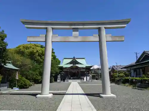 龍口明神社の鳥居