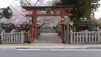 氷室神社の鳥居