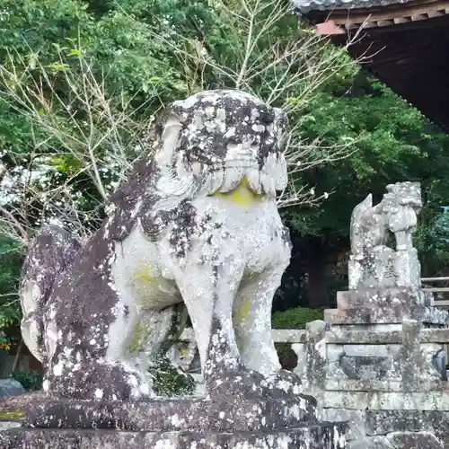 五の宮神社の狛犬