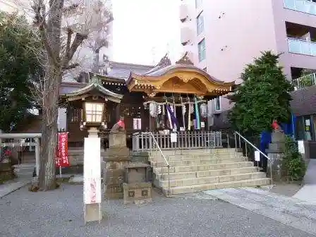 池尻稲荷神社の本殿・本堂
