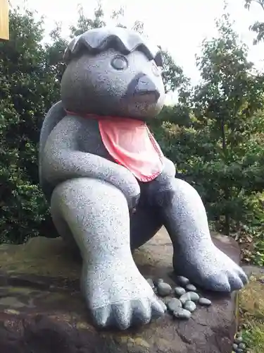 かっぱ神社の狛犬