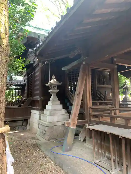 白山社の本殿・本堂