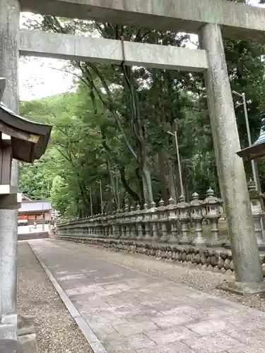 伊波乃西神社の鳥居