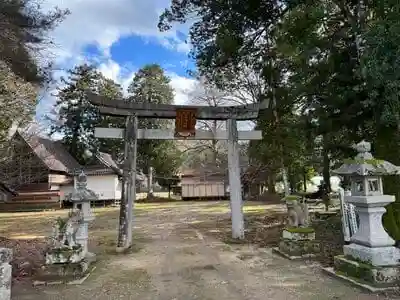 三嶋田神社の鳥居
