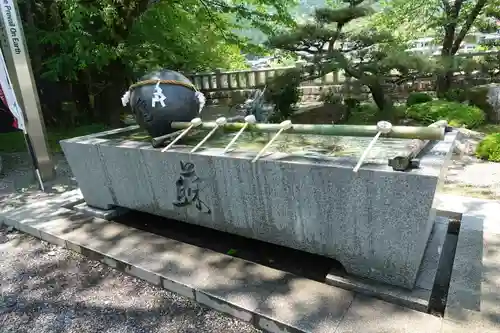 大斎原（熊野本宮大社旧社地）の手水舎