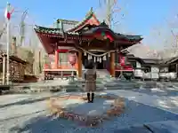 山中諏訪神社の本殿・本堂