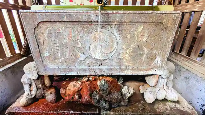 戸越八幡神社の手水舎