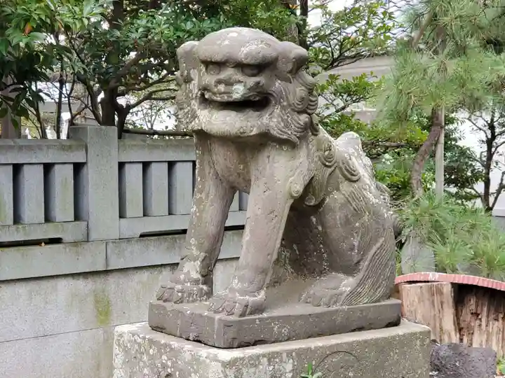白幡天神社の狛犬