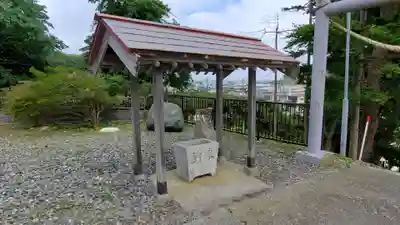 様似住吉神社の手水舎