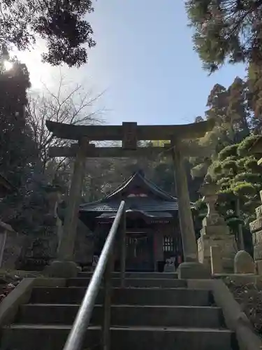 矢口神社の鳥居