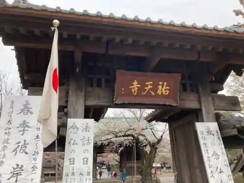 祐天寺の山門