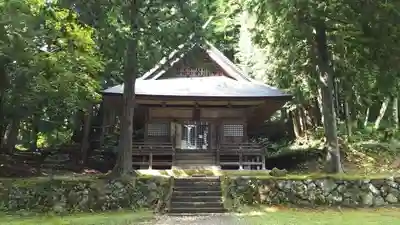 戸隠神社火之御子社の本殿・本堂