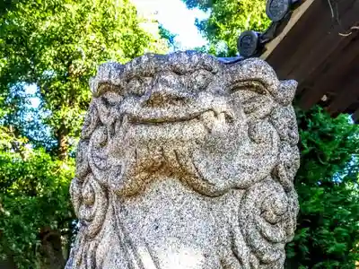 牛毛神社の狛犬