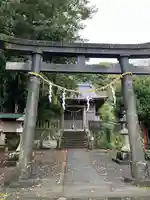河津八幡神社の鳥居