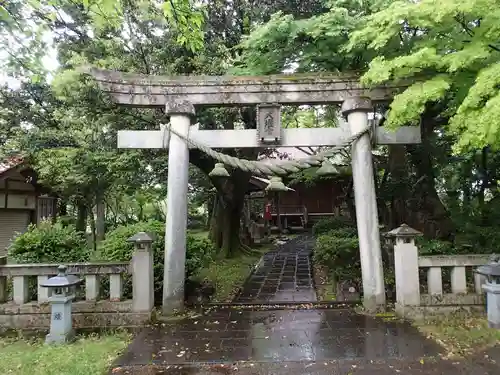 大堰神社の鳥居