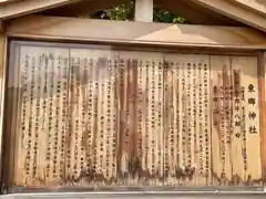 東郷神社の歴史