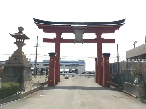 海神社の鳥居