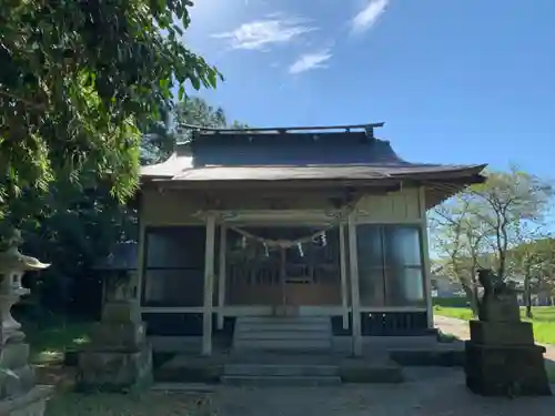 八幡神社の本殿・本堂