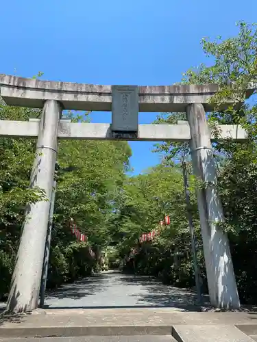 八幡古表神社の鳥居