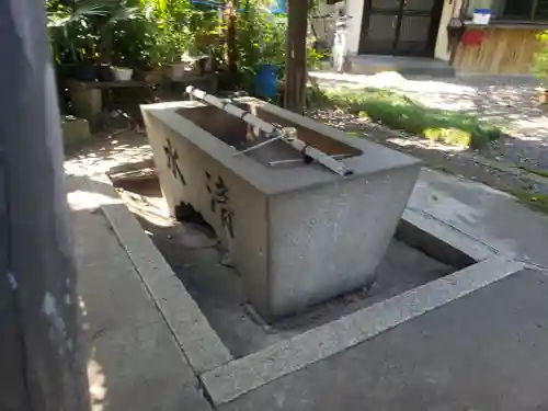 今尾神社の手水