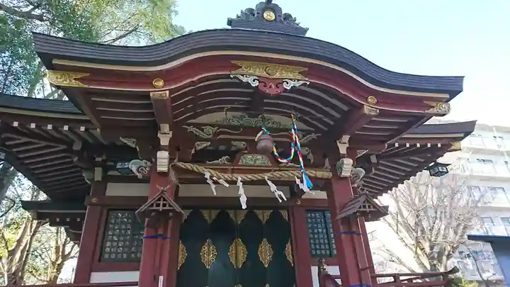 小金八坂神社の本殿・本堂
