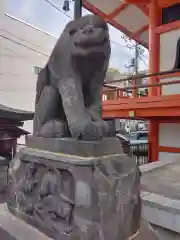 善國寺の狛犬