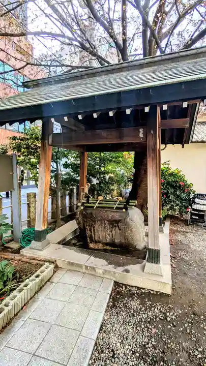 蔵前神社の手水舎