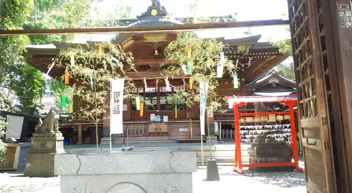 下谷神社の本殿・本堂