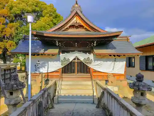 神明社（北方町中島）の本殿・本堂