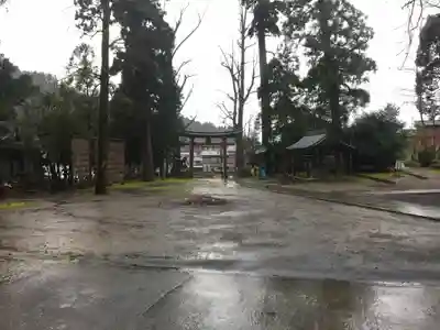 岡太神社・大瀧神社の鳥居