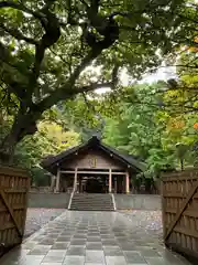 開拓神社の本殿