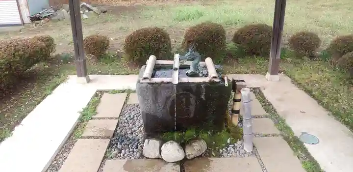 姫宮神社の手水舎