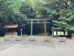 明治神宮の鳥居