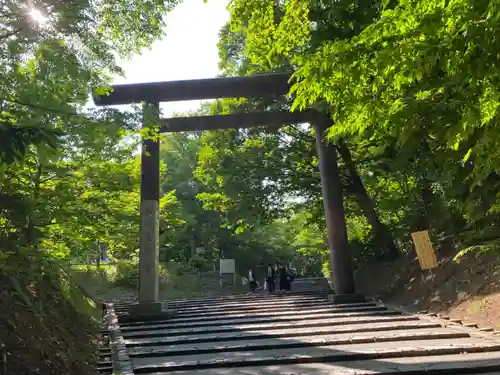 開拓神社の鳥居