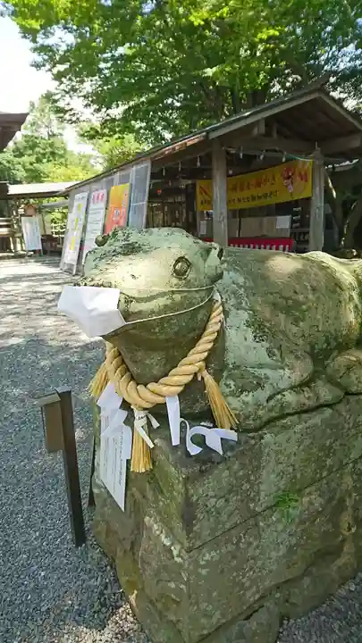 疋野神社の狛犬